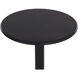 Costello 30 X 23.5 inch Black Outdoor Bistro Table